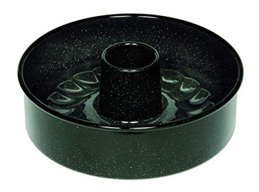 Riess, 0485-022, Tortenform, 26 cm, 3-tlg., CLASSIC - BACKFORMEN, Höhe 8,0 cm, Profibäcker, Backform, Emaillie, schwarz, mit Rohrboden, Induktion, Emaille im Sale